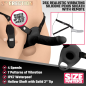 2 Inch Erection 28X Vibrating Silicone Penis Sheath - Black 2 Inch Erection 28X Vibrating Silicone Penis Sheath - Black