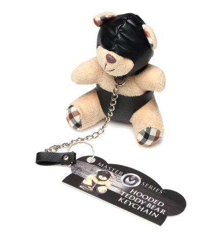 Hooded Teddy Bear Keychain