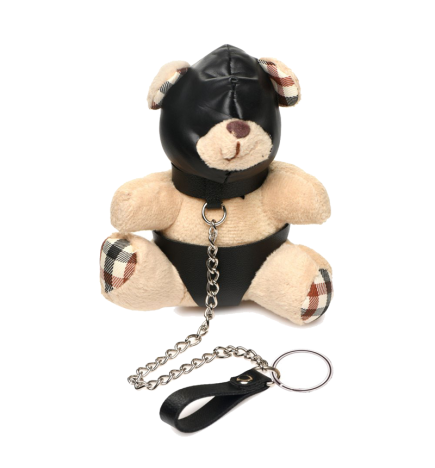 Hooded Teddy Bear Keychain