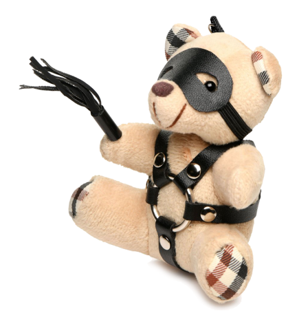 BDSM Teddy Bear Keychain