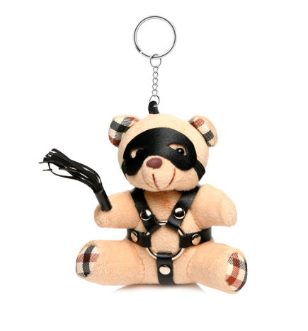 BDSM Teddy Bear Keychain