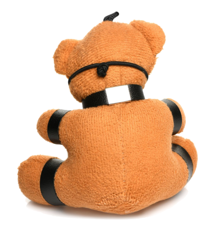 Gagged Teddy Bear Keychain