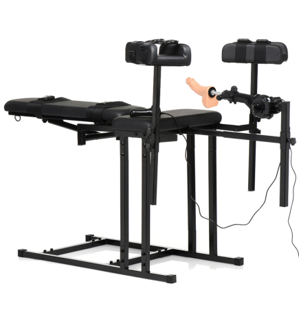 Ultimate Obedience Chair with Sex Machine