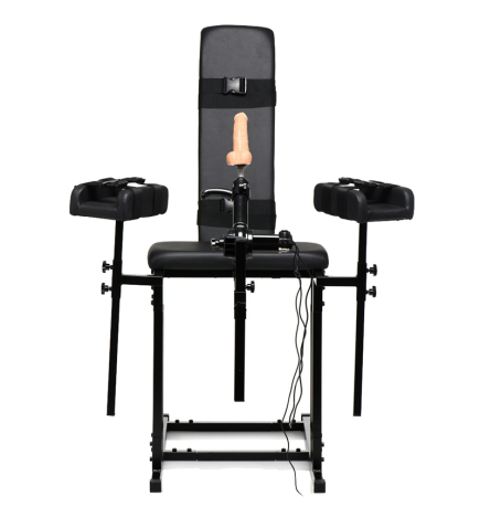 Ultimate Obedience Chair with Sex Machine