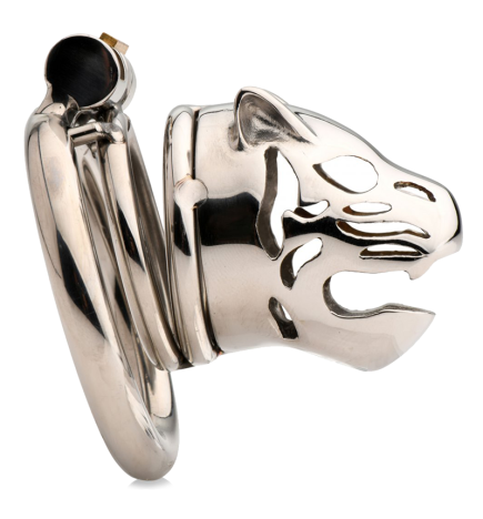 Caged Cougar Locking Chastity Cage