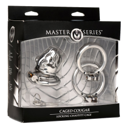 Caged Cougar Locking Chastity Cage