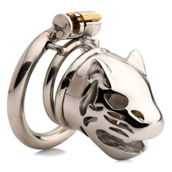 Caged Cougar Locking Chastity Cage
