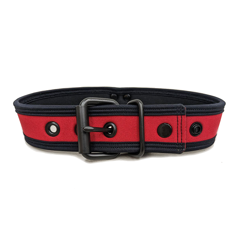 Mr. S Neo Bold Color Puppy Collar - Red Mr. S Neo Bold Color Puppy Collar - Red
