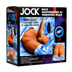 JOCK Male Masturbator with Thrusting Dildo