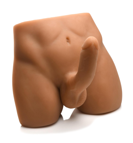 JOCK Male Ass Masturbator with Posable Dildo