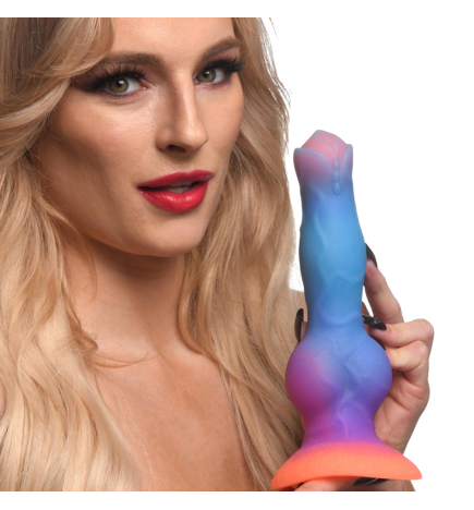Space Cock Glow-in-the-Dark Silicone Alien Dildo