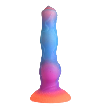Space Cock Glow-in-the-Dark Silicone Alien Dildo