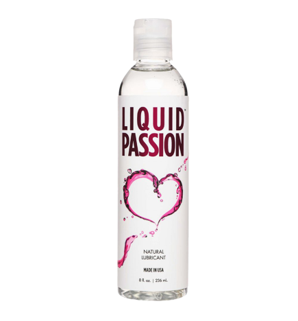 Liquid Passion Natural Lubricant - 8,16, 34 oz.