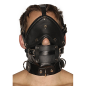 Strict Leather Premium Muzzle with Blindfold and Gags