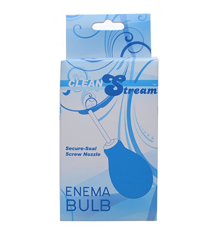 Clean Stream Enema Bulb Blue