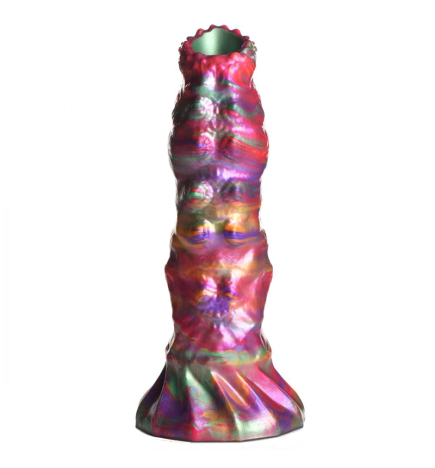 Larva Silicone Ovipositor Dildo with Eggs
