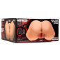 Squeezing and Vibrating Pussy and Ass Masturbator