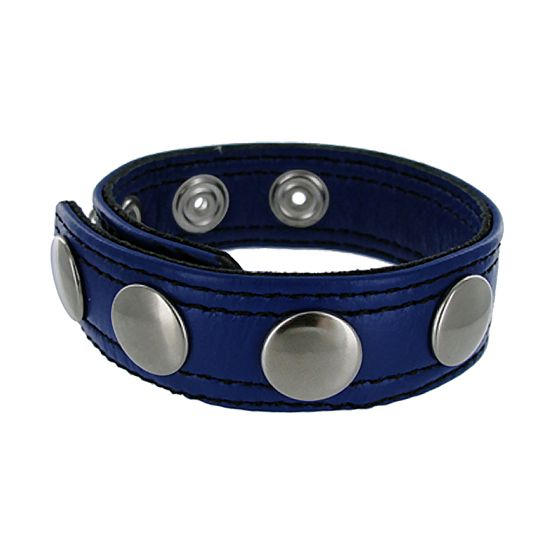 Strict Leather Blue Speed Snap Cock Ring Strict Leather Blue Speed Snap Cock Ring