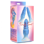 3 Piece Silicone Butt Plug Set - Blue