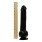 Mighty Midnight 10 Inch Dildo with Suction Cup