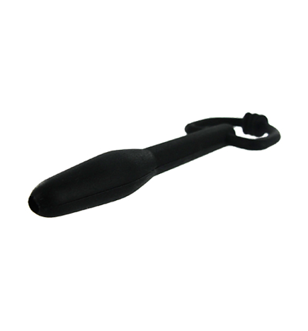 Silicone Cum-Thru D-Ring Penis Plug