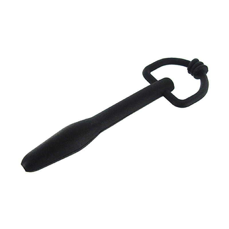 Silicone Cum-Thru D-Ring Penis Plug Silicone Cum-Thru D-Ring Penis Plug