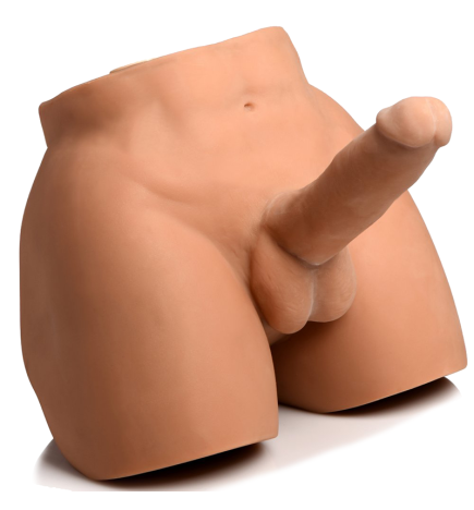 Auto-Squeezing and Vibrating Male Masturbator