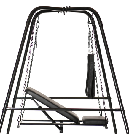 Throne Adjustable Sex Swing with Stand