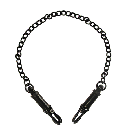 Black Deluxe Adjustable Nipple Clamps