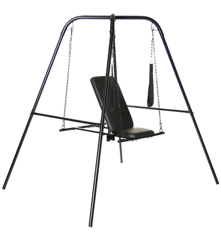 Throne Adjustable Sex Swing with Stand