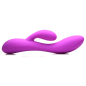 10X Flexible Silicone Rabbit Vibrator - Purple