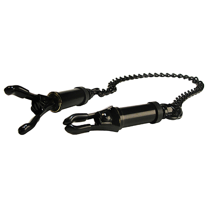 Black Deluxe Adjustable Nipple Clamps Black Deluxe Adjustable Nipple Clamps