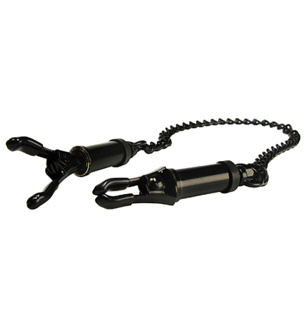 Black Deluxe Adjustable Nipple Clamps