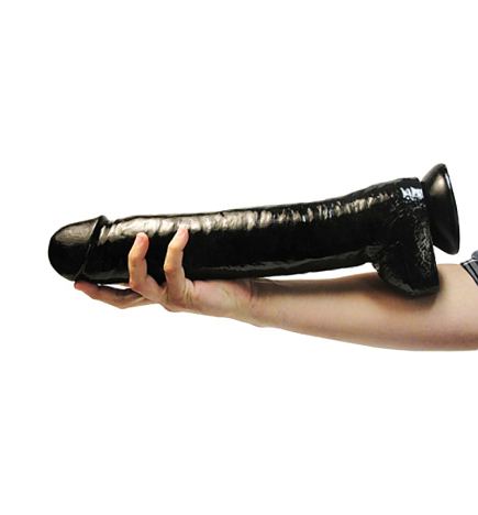 The Destroyer Dildo (Black)
