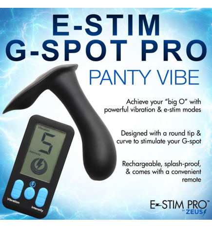 E-Stim G-Spot Silicone Panty Vibe