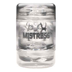 Double Shot Mouth and Pussy Stroker - Clear