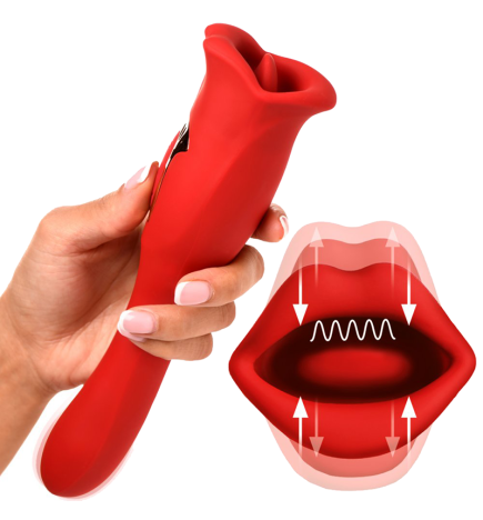 Kiss and Tell Pro Dual-ended Kissing Vibrator