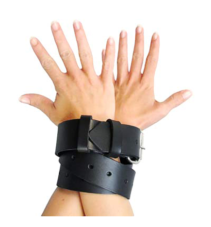Strict Leather Bondage Strap