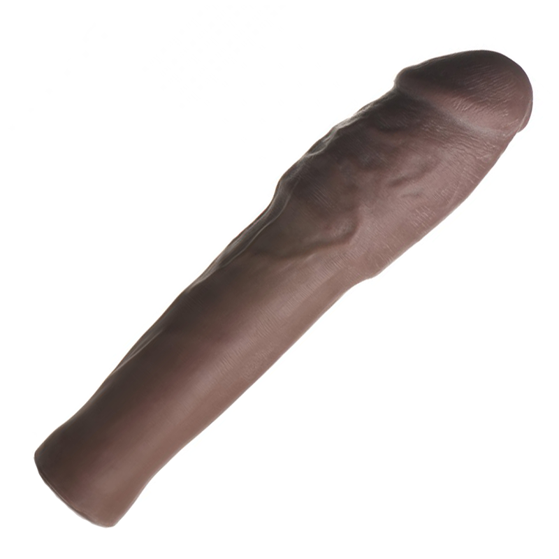 Extra Thick 2 Inch Penis Extension - Dark
