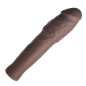 Extra Thick 2 Inch Penis Extension - Dark