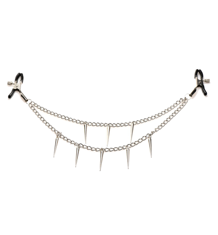 Daggers Double Chain Nipple Clamps
