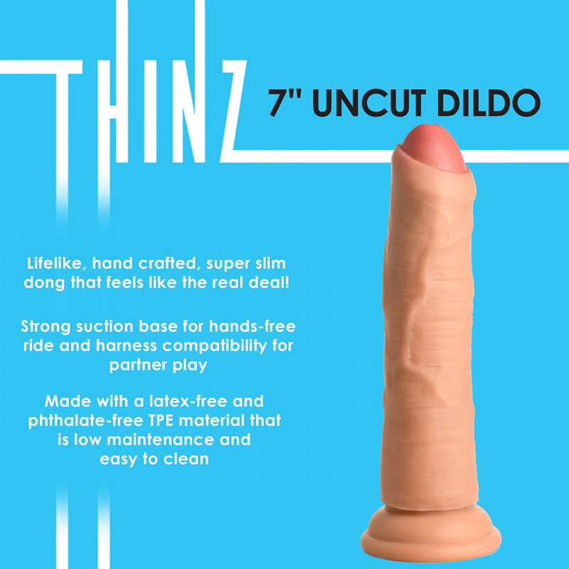 Thinz 7 Inch Uncut Dildo