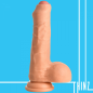 Thinz 7 Inch Uncut Dildo with Balls