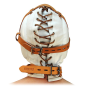 Strict Leather Total Sensory Deprivation White Leather Hood