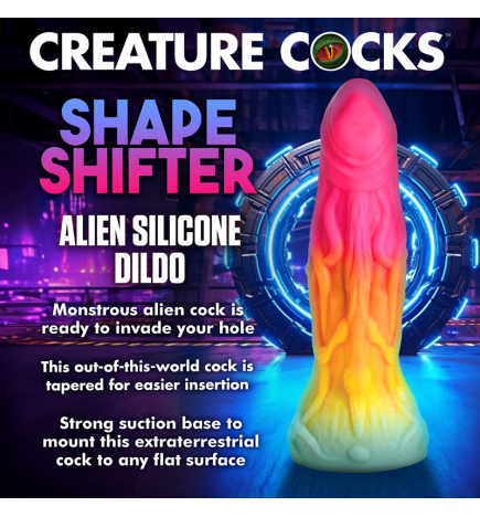 Shape Shifter Alien Silicone Dildo