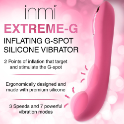 Extreme-G Inflating G-Spot Silicone Vibrator