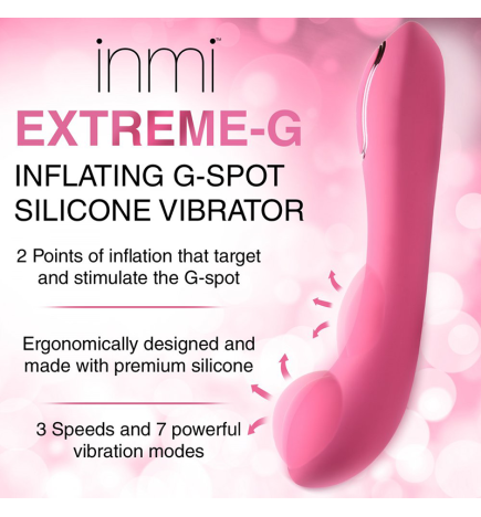 Extreme-G Inflating G-Spot Silicone Vibrator