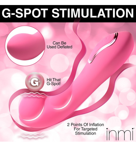 Extreme-G Inflating G-Spot Silicone Vibrator